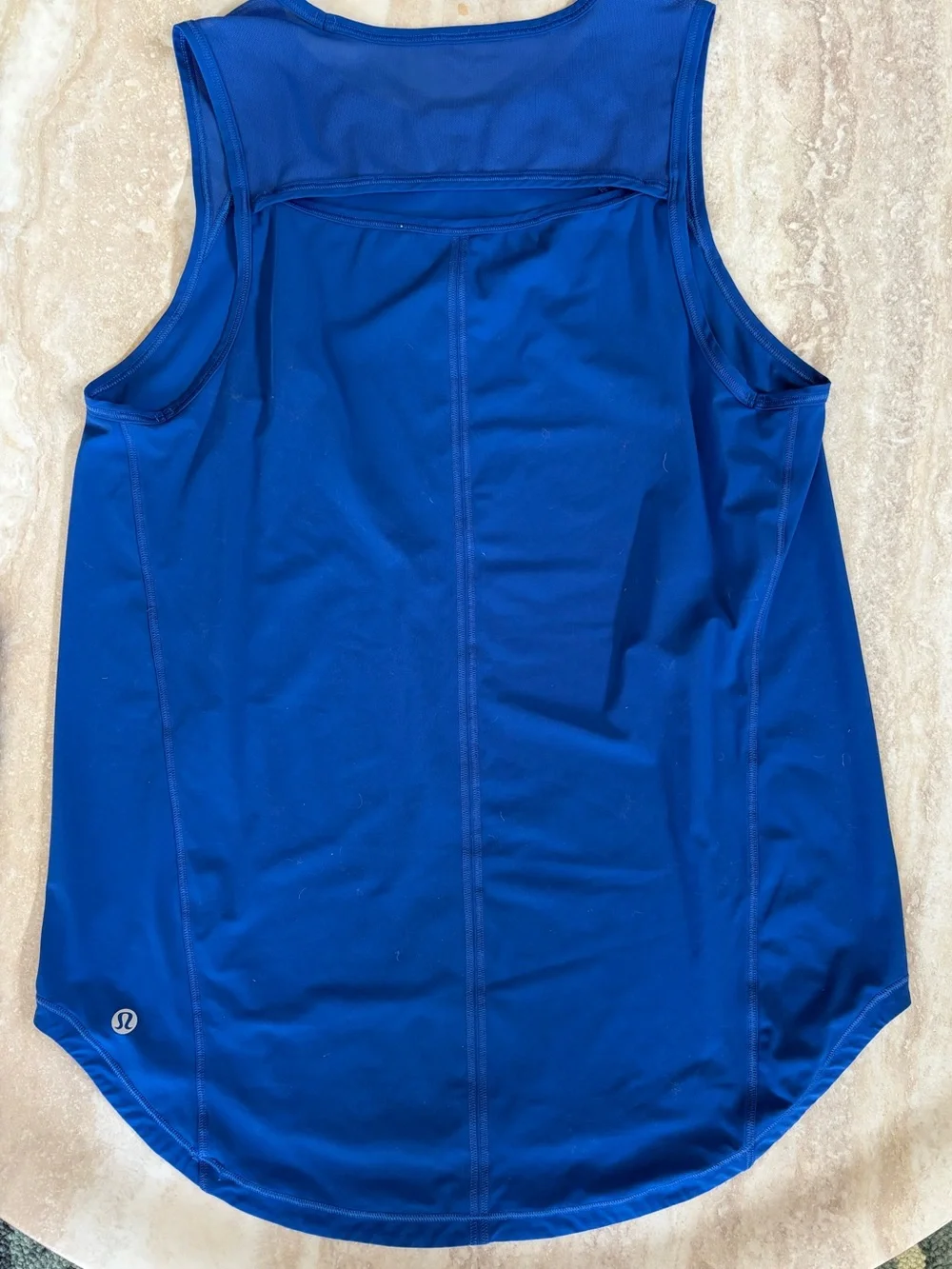 Lululemon Royal Blue Sleeveless Workout Tank Top Size 6